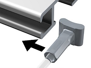 Függesztő damilos 2 mm-es