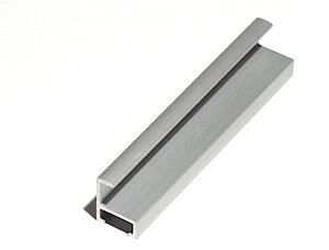 MI 3-V1 matt ezüst fém képkeretléc