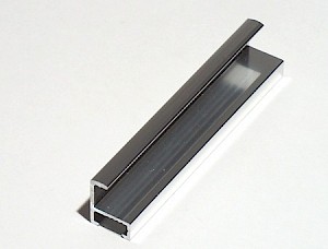 CL 411 fényes ezüst fém képkeretléc