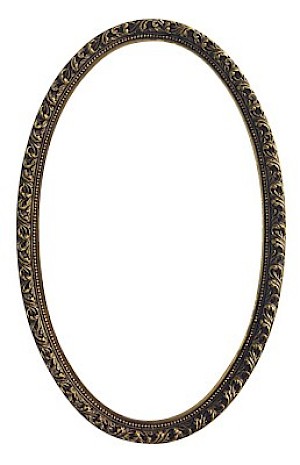 Műanyag ovális képkeret OC 7