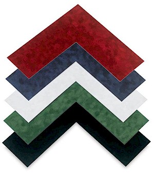 Fehér vágóélű bársonyos