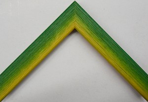 IC 30RS/sárga-zöld képkeretléc