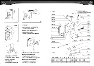 Robbantott ábra tűzőpisztolyokhoz